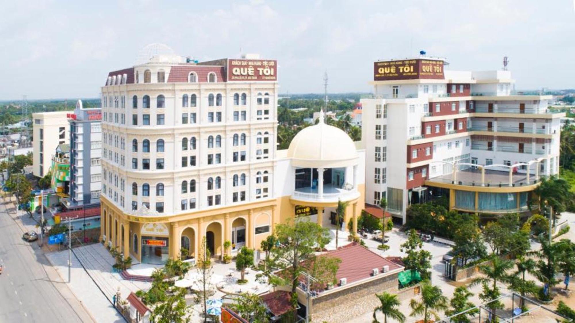 Que Toi Hotel Soc Trang Exteriör bild