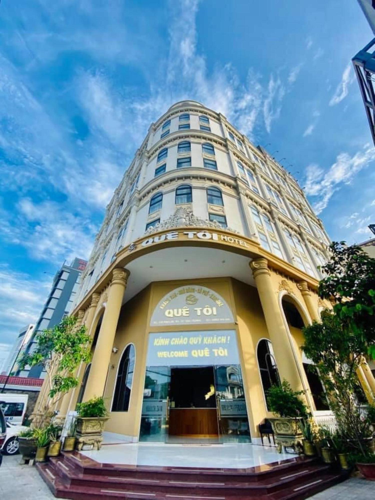 Que Toi Hotel Soc Trang Exteriör bild